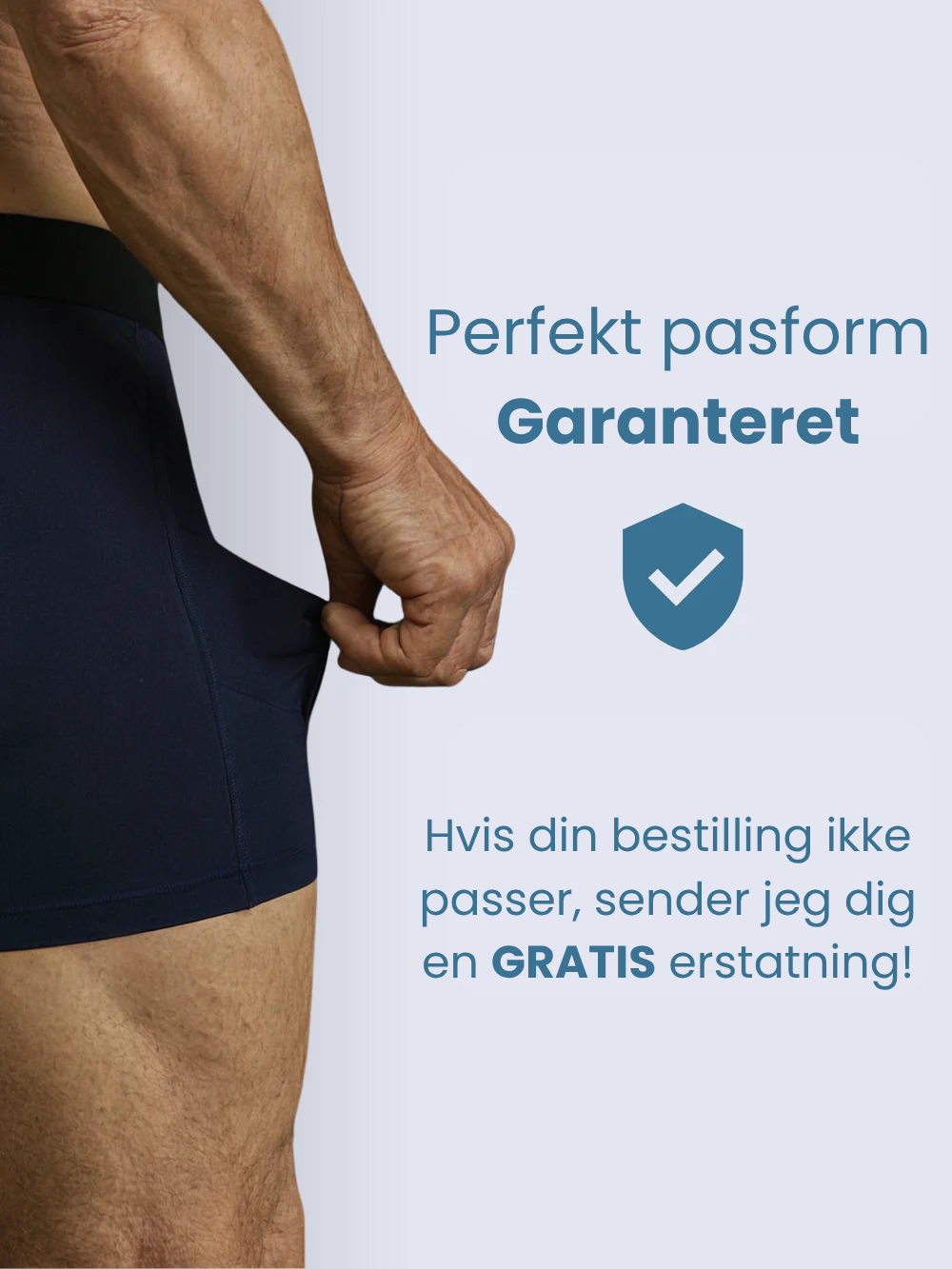 Mads’ originale lækagesikre boxershorts (3+2 GRATIS)